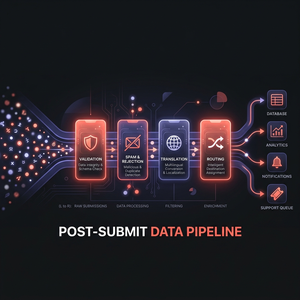 Post-Submit Data Pipeline