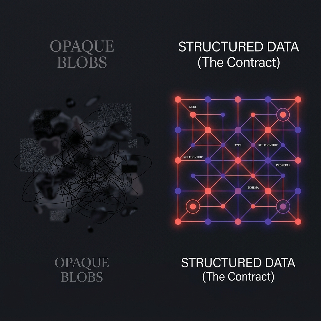 Structured Data vs Opaque Blobs